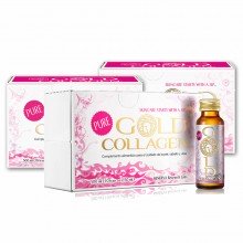 Gold Collagen Pure 30 días | Minerva Research Labs | Pack 30vial. 50ml | Colágeno para la Piel