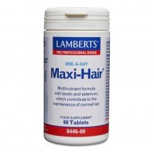 Maxi-Hair | Lamberts | 60 Tablet. 500mg |  Cabello - Piel - Uñas