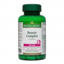 Beauty Complex + Biotina | Nature's Bounty | 60 Comp. | Cabello -  Piel - Uña