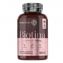 Biotin | Maxmedix | 365 Table. 12.000µg | Biotina Super Concentrada | Cabello - Piel - Uñas