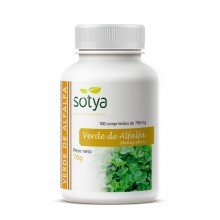 Verde de Alfalfa | Sotya | 100cáp De 700mg|tratar desórdenes de la zona digestiva