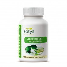 Aloe Digest Probiótico | Sotya |100 Cáps. 1g masticable| Salud del Aparato digestivo