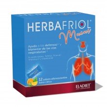 Herbafriol Mucus | Eladiet |12 sticks| Ayuda a las defensas y el bienestar de las vias respiratorias