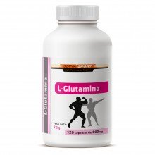 L-Glutamina | Sotya | 120 cáps de 600 mgr | aliado perfecto para recuperar y conservar tu masa muscular
