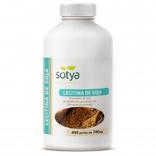Lecitina de Soja | Sotya | 220 cáps de 740 mgr. | Ayuda a mantener los niveles de colesterol