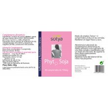 Phytosoja | Sotya | 80 cáps 750mg |Isoflavonas de soja| Menopausia