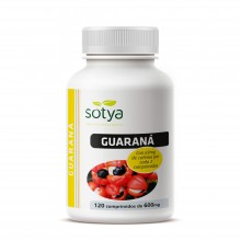 Guaraná Sotya | 120 cápsulas de 600 mg | 69 mg cafeína