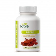 Reishi | Sotya | 50 cáps. de 540mg  |acción antialérgica -antiinflamatoria - neuro-muscular - cardiotónica y hepatoprotectora
