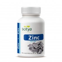Zinc C | Sotya | 100 Comprimidos de 500mg | regeneración de los tejidos y para la síntesis del ADN
