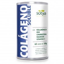 Colágeno con Hialurónico MSM | Sotya | polvo de 400g | cuidar y proteger las articulaciones y huesos