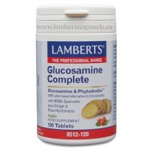 Glucosamine Complete - Glucosamina  | Lamberts | 120Comp. 1000mg | Huesos - Articulaciones - Cartígalo