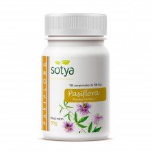 Pasiflora | Sotya | 100 comp. de 500mg | propiedades sedantes - antiespasmódicas y somníferas.