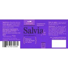 Salvia| Sotya | 50ml extracto | Relaja los músculos de estómago - intestinos y ovarios