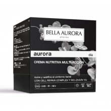 Aurora +60 Crema  | Bella Aurora| 50 ml |Crema Nutritiva Multiacción de día para piel madura