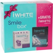 iWHITE 2 + iWHITE Diamond | Pack Smile Box iWhite | Kit Blanqueamiento Dental - Hasta 8 Tonos más Blancos