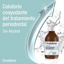 Colutorio Perio Clorhexidina 0.2%,| Oraldine | Johnson& Johnson|400ml|Coayudante del Tratamiento Periodontal