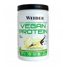 Vegan Protein | Sabor Vainilla| Weider | en polvo 540gr | La Proteína Vegana + Completa para el Deporte