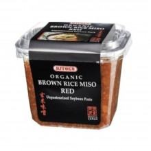 Miso Rojo de arroz integral (no pasteurizado) | Mitoku | 300g | Best Of Japan