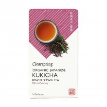Kukicha Toasted Twig Tea | ClearSpring | Té ramitas tostadas kukicha| 20 bolsitas | Best Of Japan
