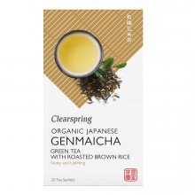 Genmaicha | Clearspring | 20 bolsitas| Té verde con arroz tostado|Best Of Japan
