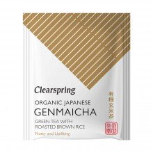 Genmaicha | Clearspring | 20 bolsitas| Té verde con arroz tostado|Best Of Japan