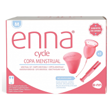 Copa menstrual L | Enna | Ecareyou | 2 Copas de la talla L| Salud íntima femenina