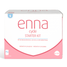 Copa menstrual  Startet kit S| Enna| Kit iniciación S short y S| Salud íntima femenina