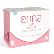 Copa menstrual  Startet kit S| Enna | Ecareyou | Kit iniciación S short y S| Salud íntima femenina