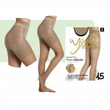 Panty Reductor 15 Denier Ysabel Mora |Talla Grande| Color Beige| Efecto adelgazante