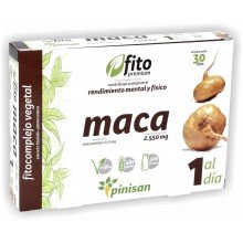Maca Fito Premium | Pinisan | 30 cáps de 2550 mg |  mejora el rendimiento mental y físico