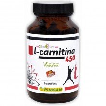 L-Carnitina 450 | Slim Line | Pinisan | 100 cáp | De 450 mg | Aumenta el rendimiento físico