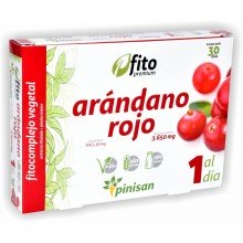 Arándano Rojo Fito Premium | Pinisan | 30 cáps de 3.650 mg |Mantenimiento de las vías urinarias