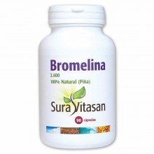 Bromelina 2400| Sura Vitasan |90 Cáps. | Actividad digestiva y de gran ayuda en procesos inflamatorios.