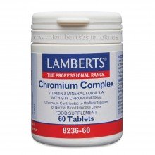 Chromium complex |Complejo de cromo| Lamberts | 60 Comp | Cansancio – Energético