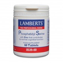 Fosfatidil Serina| Lamberts | 60 cáps 10mg| función cognitiva y Memoria