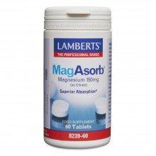 MagAsorb | Lamberts | 60 Comp. | Sistema nervioso – Cansancio – Fatiga
