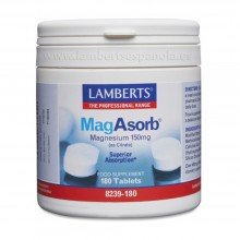 MagAsorb | Lamberts | 180 Comp. | Sistema nervioso – Cansancio – Fatiga