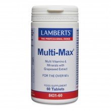 Multi-Max | Lamberts | 60 comps. | Multivitaminico – mayores de 50