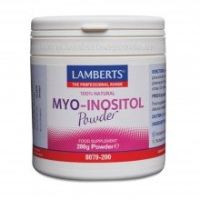 MYO Inositol en polvo | Lamberts | 200 gr | sistema nervioso - bienestar femenino