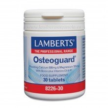 Osteoguard | Lamberts | 30 comp con calcio 400 mgr y Magnesio 188 mgr | Bienestar Óseo y muscular