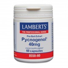 Pycnogenol | Lamberts |60capsulas 40mg| Acción antioxidante