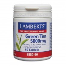Té Verde | Lamberts | 60 cáps. 5000 mg | Agilidad Mental - Perder Peso