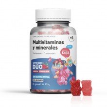 Multivitaminas y minerales | Herbora |60 gummies |Frambuesa y cereza