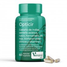 Opticir | Herbora |60 cápsulas vegetales de 595 mg| Varices - hemorroides