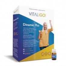 Dinamic Plus | Herbora | 20 viales de 10ml | energía y vitalidad e tu día a día