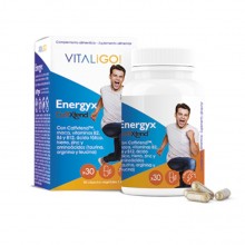 Energyx| Herbora | 30 cápsulas vegetales de 790 mg| ayuda a disminuir el cansancio y la fatiga.