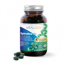 Spirulina Bio| Herbora | 120 comprimidos de 500 mg| superalimento natural