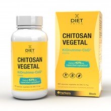 Chitosan Vegetal | Herbora | 60 cáps de 566,13 mg | contribuye al control del peso