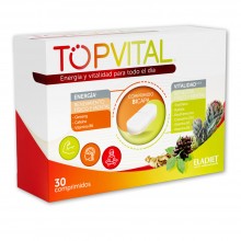 Topvital | Eladiet| 30 Comp Bicapa | energía y vitalidad para todo el día.