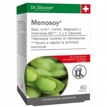 Menosoy| Dr.Dunner|60 cápsulas| contribuye al alivio de los síntomas de la menopausia
